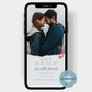 Tolle Save-our-Date Karte die du als digitale eCard ganz einfach und schnell mit deinem Smartphone versenden kannst.